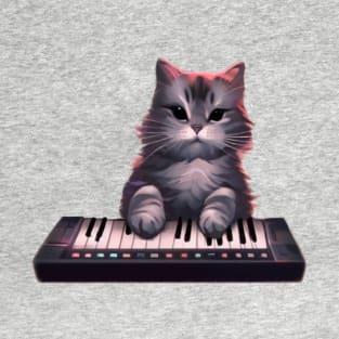 Keyboard Kitty T-Shirt T-Shirt